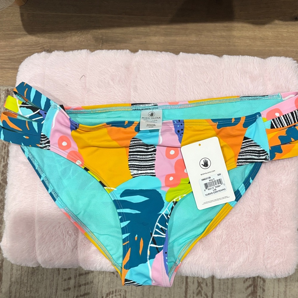 Body Glove Multicolor Bikini Bottoms